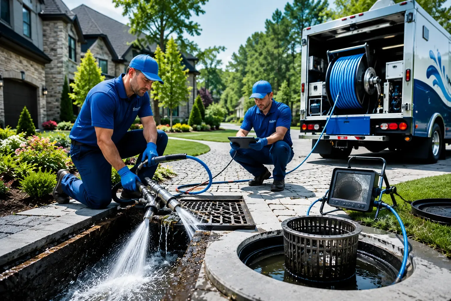 Local outdoor drain cleaning professionals in Urbana, IA